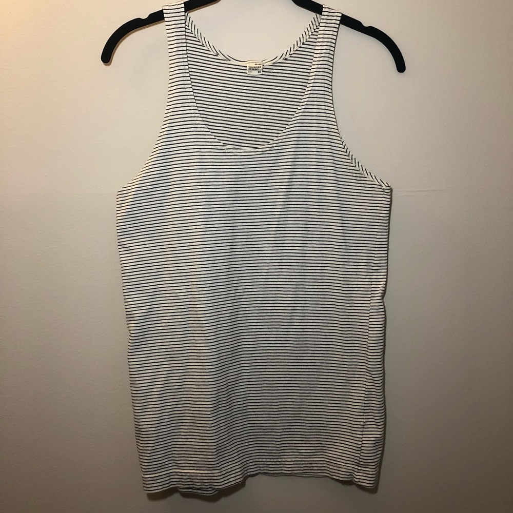 Stripe American Apparel Tank Top